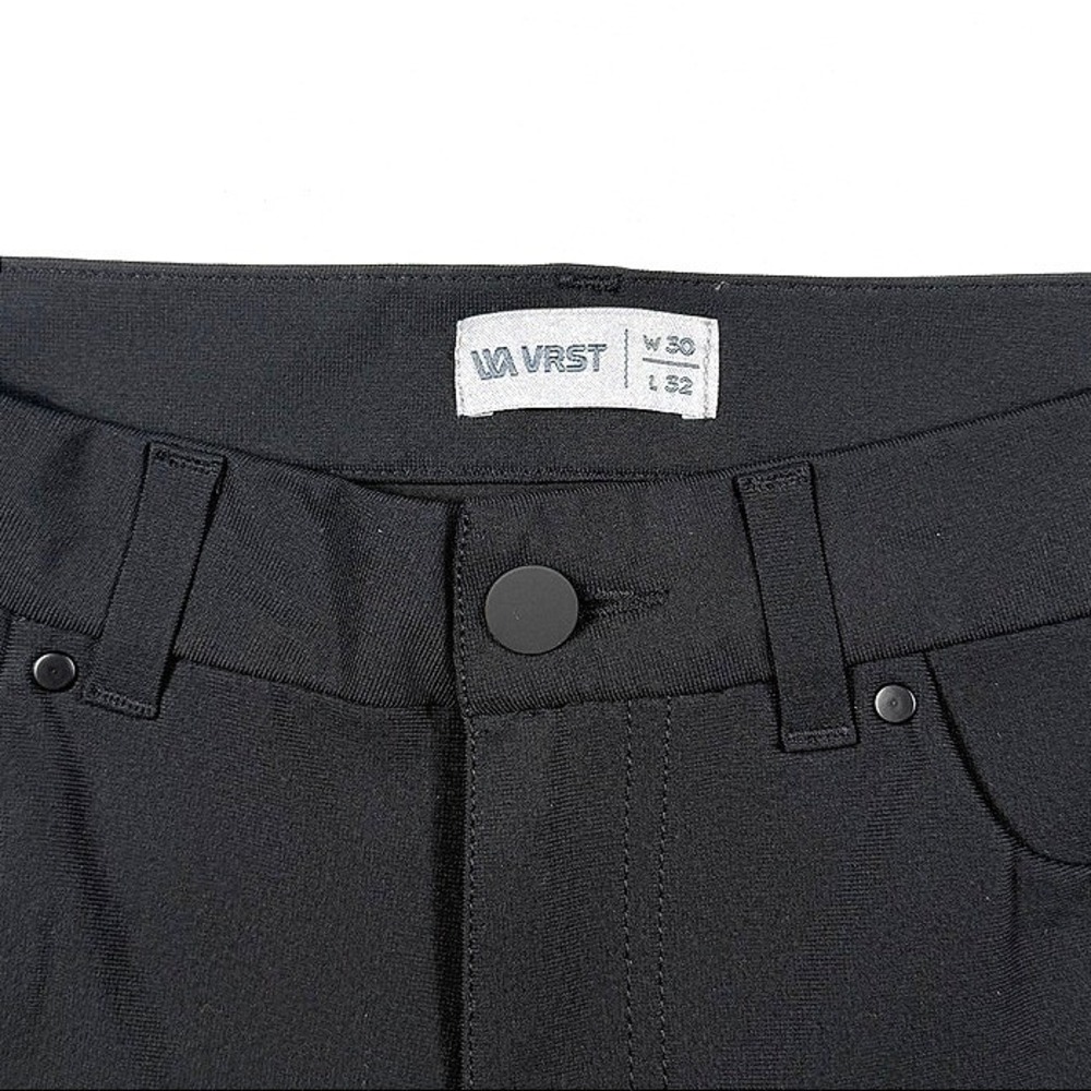 VRST Mens Limitless 5-Pocket Fit Pants Black Performance Trousers Sz 30 - Picture 4 of 7